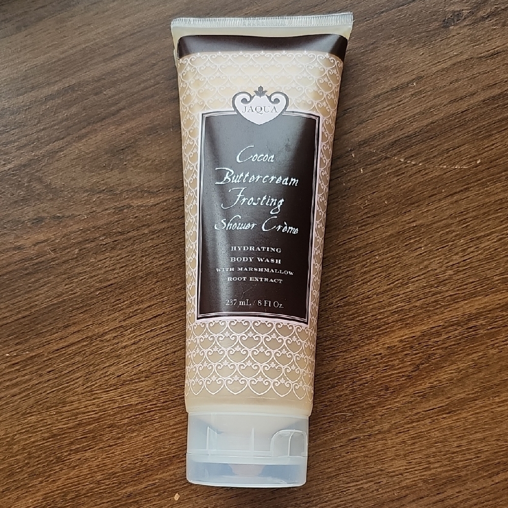 New Jaqua Cocoa Buttercream Frosting Shower Crème - Cream Hydrating Shower Gel